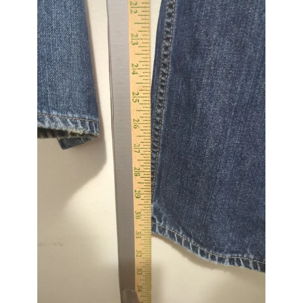 Levi 559 Relaxed Straight Jeans Mens‎ 42x34 Blue Medium Wash Denim 01559-0004